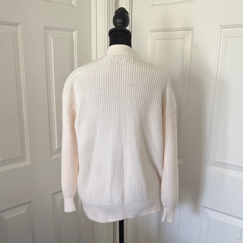 Loft Girlfriend Cream Cardigan Sweater - Picture 5 of 12